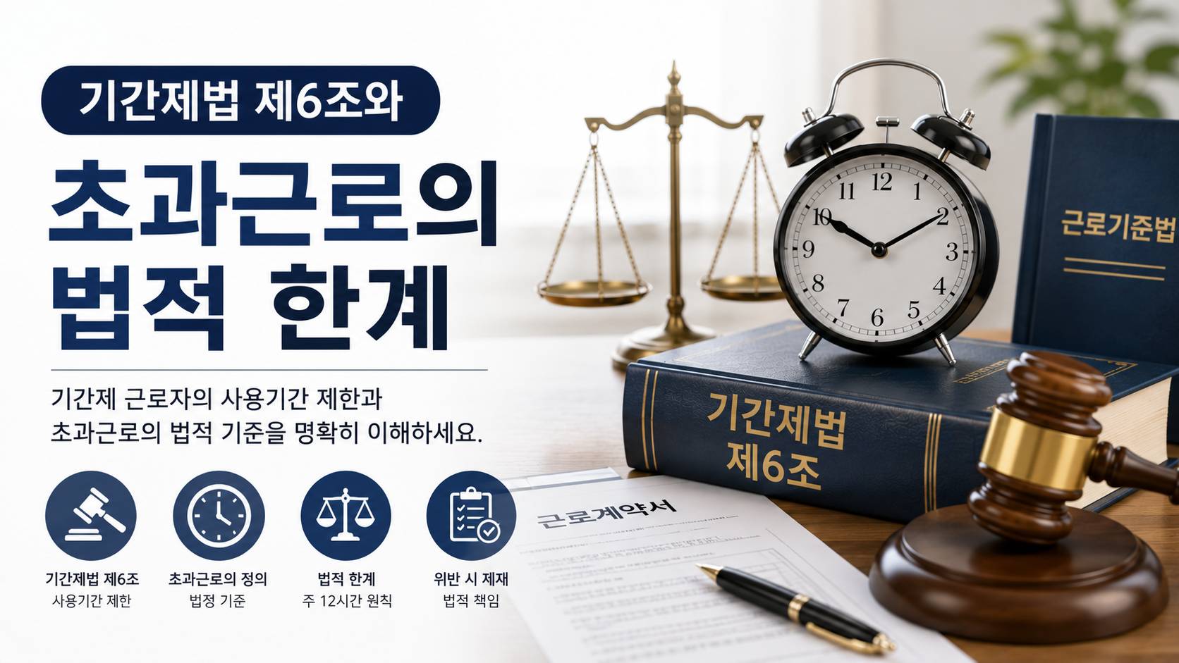 단시간근로자 기간제법 제6조